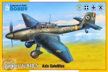   Junkers Ju-87D-5  ‘Axis Satellites’ - 1/72 - Magyar matricával! - (Academy coop.)