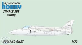 Folland Gnat Simple Set - 1/72 - Overtrees