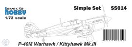 P-40M - 1/72 - Overtrees