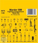 Marder IIIM Fighting Compartment Detail Set - 1/48 - Tamiya