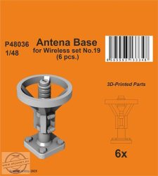Antena Base for Wireless set No.19 - 1/48 - 6 db
