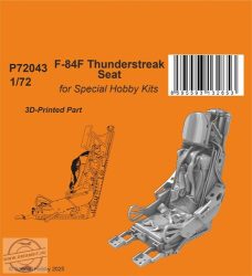 F-84F Thunderstreak Seat - 1/72