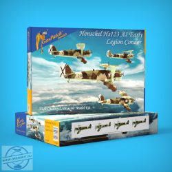 Henschel Hs123A1 Spanish Civil War Legion Condor - 1/48