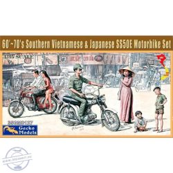 60's-70's Southern Vietnamese&Japanese SS50E Motorbike Set - 1/35