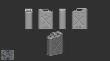 Jerry Can 20l - USA - 1/16 - 1 db