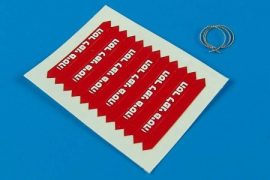 Remove before flight flags - IDF - white lettering - 1/32