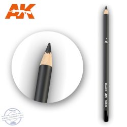 Weathering pencils - Watercolor Pencil Black 