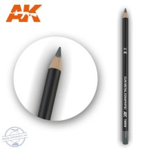 Weathering pencils - Watercolor Pencil Gun Metal (Graphite) 