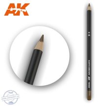 Weathering pencils - Watercolor Pencil Earth Brown 