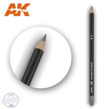 Weathering pencils - Watercolor Pencil Dark Aluminum Nickel 