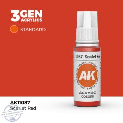 Paint - Scarlet Red 17ml
