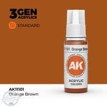 Paint - Orange Brown 17ml