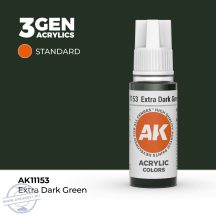 Paint - Extra Dark Green 17ml