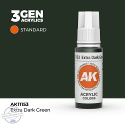Paint - Extra Dark Green 17ml