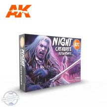 Paints set - NIGHT CREATURES FLESH TONES