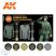 Paints set - GERMAN FIELD GREY UNIFORMS 3G