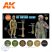 Paints set - IDF UNIFORM COLORS 3G