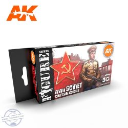 Paints set - SOVIET WWII UNIFORM COLORS 3G