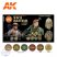 Paints set - WWII BRITISH UNIFORM COLORS 3G