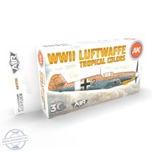 WWII Luftwaffe Tropical Colors - 6 x 17 ml