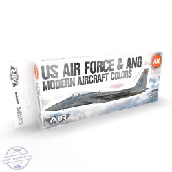 US Air Force & ANG Modern Aircraft Colors - 8 x 17 ml