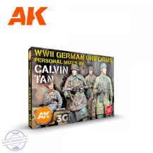  SIGNATURE SET – CALVIN TAN: WWII German Uniforms - 18 db 3G-s festék felhasználási útmutatóval