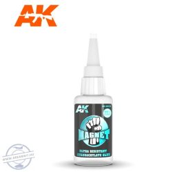 AK Interactive Magnet Cyanoacrylate Glue - 20 ml - pillanatragasztó