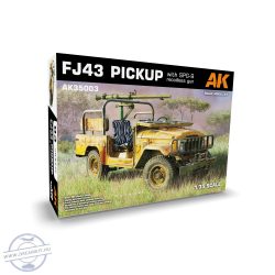 FJ43 PICKUP WITH SPG-9 RECOILLESS GUN - 1/35