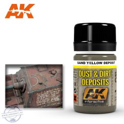 Weathering products - SAND YELLOW DEPOSIT 