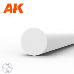 ROD 3 X 350MM – STYRENE ROD – (4 db)