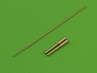   Me-163A Komet - armament set (MG 151 barrel tips) & Pitot Tube - 1/32