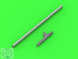 US WWII Pitot Tube - "Shark-fin" type probe (1 pc) - used on P-36, P-39, P-40, P-47, A-36, B-239, T-6, B-25 and many more - 1/32