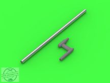   US WWII Pitot Tube - "L shape" type probe (1 pc) - use on export versions of US aircrafts (e.g. P-35, P-36, P-40, T-6, B-339) - 1/32