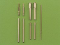   Fw 190 A6 armament set (MG 17 barrel tips, MG 151 barrels, MG 151 fairings) & Pitot Tube - 1/48