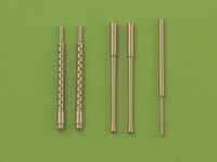 A6M5 Zero armament set (7,7mm, 20mm gun barrels) & Pitot tube - 1/48