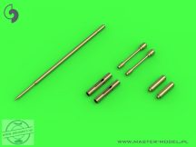   F4F-3 Wildcat EARLY (pre-war) - .50 Browning gun barrels with oblong holes & early Pitot Tube - 1/48