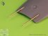 Dassault Super Mystère B2 - Pitot Tubes (with resin mounts) & Angle Of Attack probes - 1/48