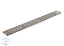 Metal Ruler - Fém vonalzó 15 cm x 1,4 cm x 0,5 mm