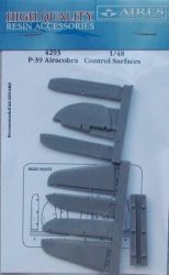 P-39 control surfaces -  1/48 - Eduard