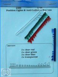 Position lights & anti-collision beacons - 1/48