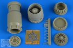   MiG-23BN late exhaust nozzle - closed - 1/48 - Eduard/Trumpeter