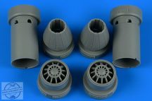   F/A-18E/F Super Hornet exhaust nozzles - closed - 1/48 - Meng