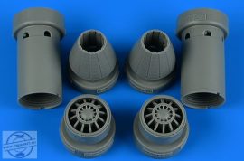 F/A-18E/F Super Hornet exhaust nozzles - closed - 1/48 - Meng