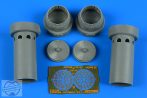   F-14A Tomcat exhaust nozzles - opened position - 1/72 - Academy