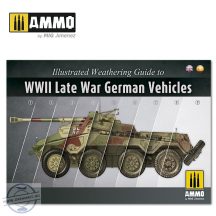   Illustrated Weathering Guide to WWII Late German Vehicles (English, Castellano)