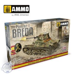 Panzer I Ausf. A Breda - Spanish Civil War Light Tank Destroyer - 1/35