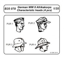 German WWII Afrikakorps-character.heads