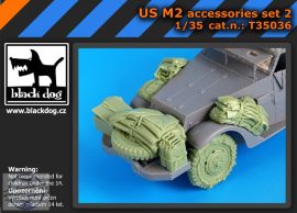 US M2 accessories set No.2 (DRAGON) - 1/35