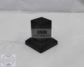 3,5cm x 3,5cm Figura alap Solid - fekete (Black)