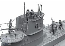   Border model 1:35 German Submarines & Commanders (In action) (resin figures) - 6 db műgyanta figura!
